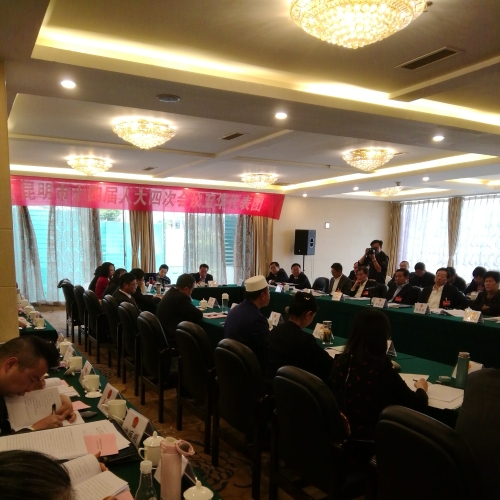 昆明市第十四届人民代表大会第四次会议五华代表团会议