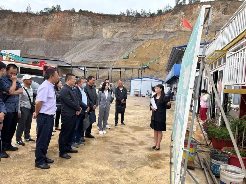 代表建议领衔人，两级人大常委会代表建议督办负责人参加建议办理联合调研，了解团结地区企业供电用电情况。（团结街道办事处摄影）