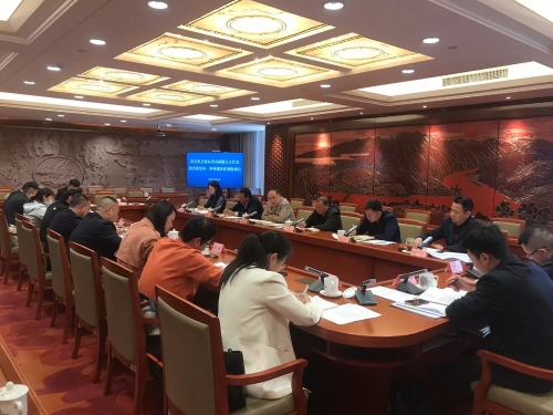 省、市人大常委会组织召开建议联合重点督办协调会，明确建议办理任务和责任分工。（王丹摄影）